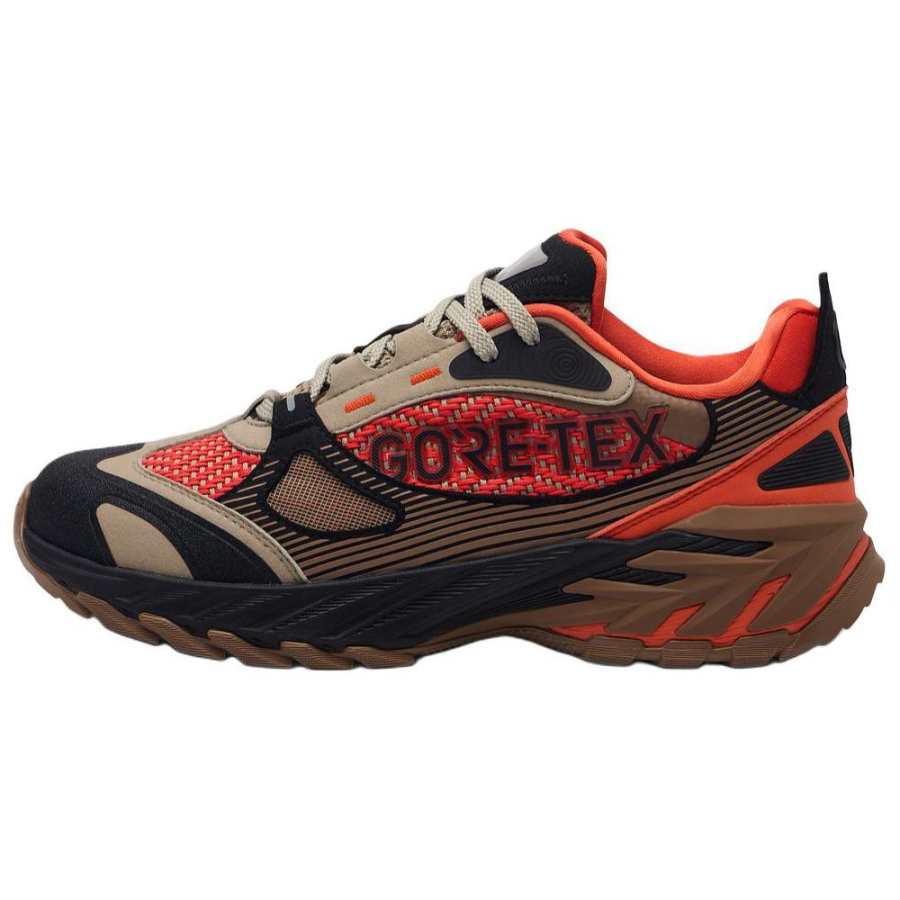 KOLON SPORT Slip Resistant Abrasion Resistant Low top Hiking Shoes Unisex Brown Black