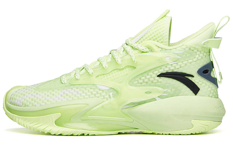 Anta Berserk 3 Shock Wave 3 Slip Resistant Abrasion Resistant Mid top Performance Basketball Shoes Men's