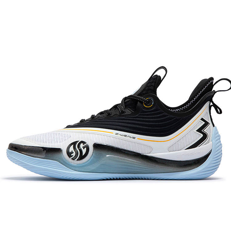 361° Zen 6 Yin Yang Game Ready Low top Basketball Shoes Men's White Black