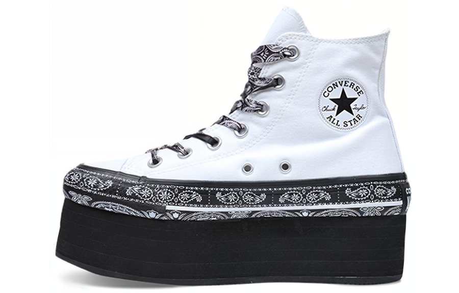 Converse Chuck Taylor All Star Platform High Miley Cyrus White Women's