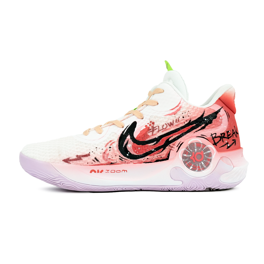 Nike Nike KD Trey 5 IX Cushioning Abrasion Resistant Mid top Basketball Shoes Men's Pink Black