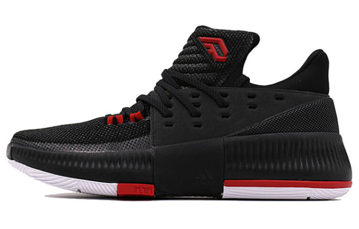 Adidas Adidas D Lillard 3 'Black Scarlet'
