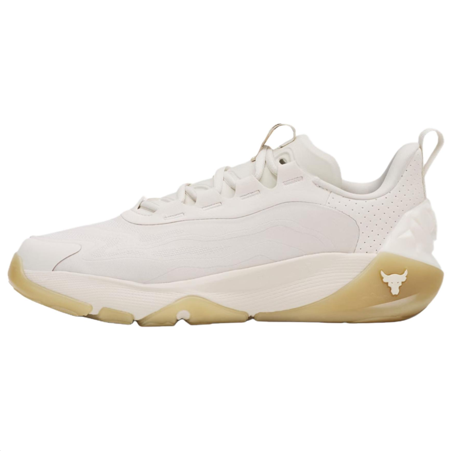 Under Armour Project Rock 8 Breathable Support Breathable Support Training Shoes Women's Ecru