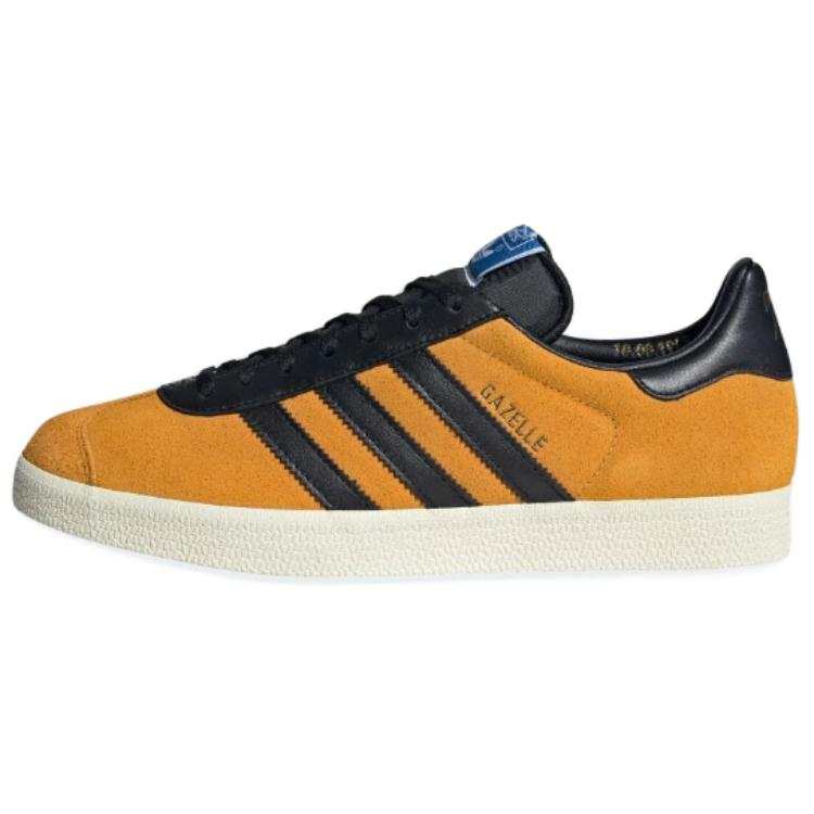 Adidas Originals Gazelle Low top Skateboard Shoes Men's Yellow