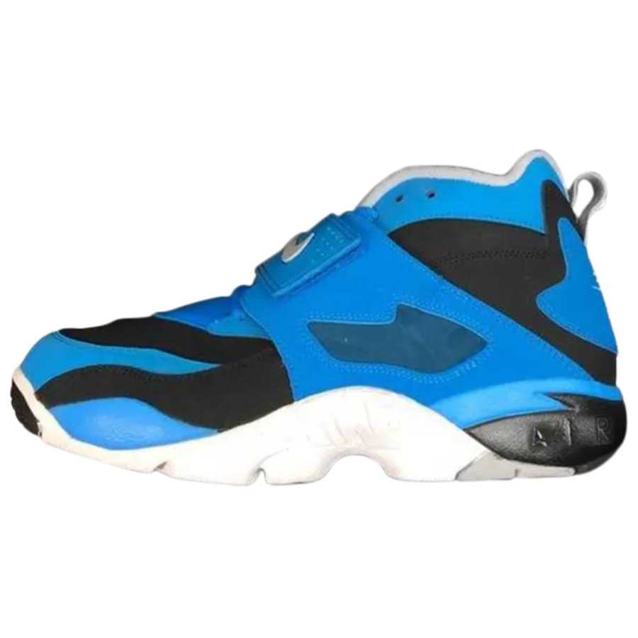 Nike Nike Air Diamond Turf Classic And Versatile Mid top Basketball Shoes Men's Blue