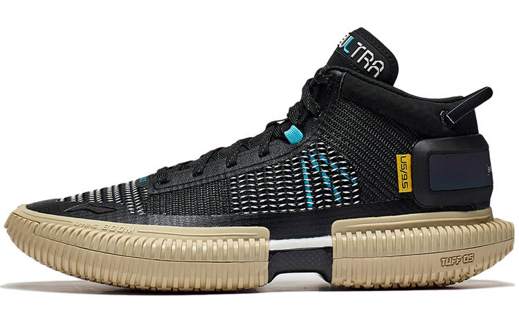Li-Ning Li Ning Badfive 3 Ultra Breathable Support Rebound Mid top Basketball Shoes Men's Black