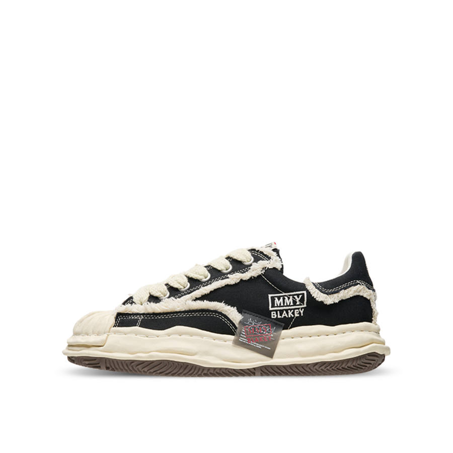 XVESSEL MIHARA YASUHIRO x VESSEL Low top Canvas Shoes Unisex Black