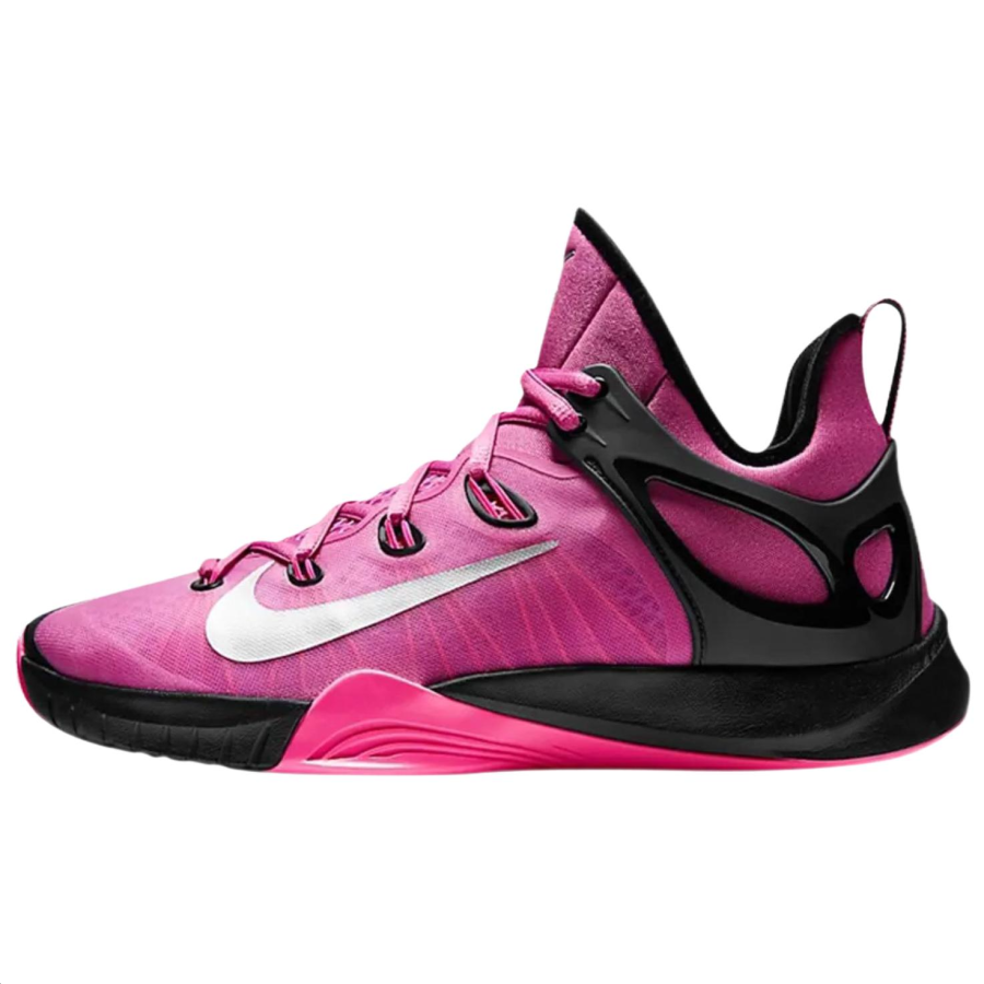 Nike Kay Yow x Nike Hyperrev 2015 Slip Resistant Abrasion Resistant Low top Basketball Shoes Men's Pink