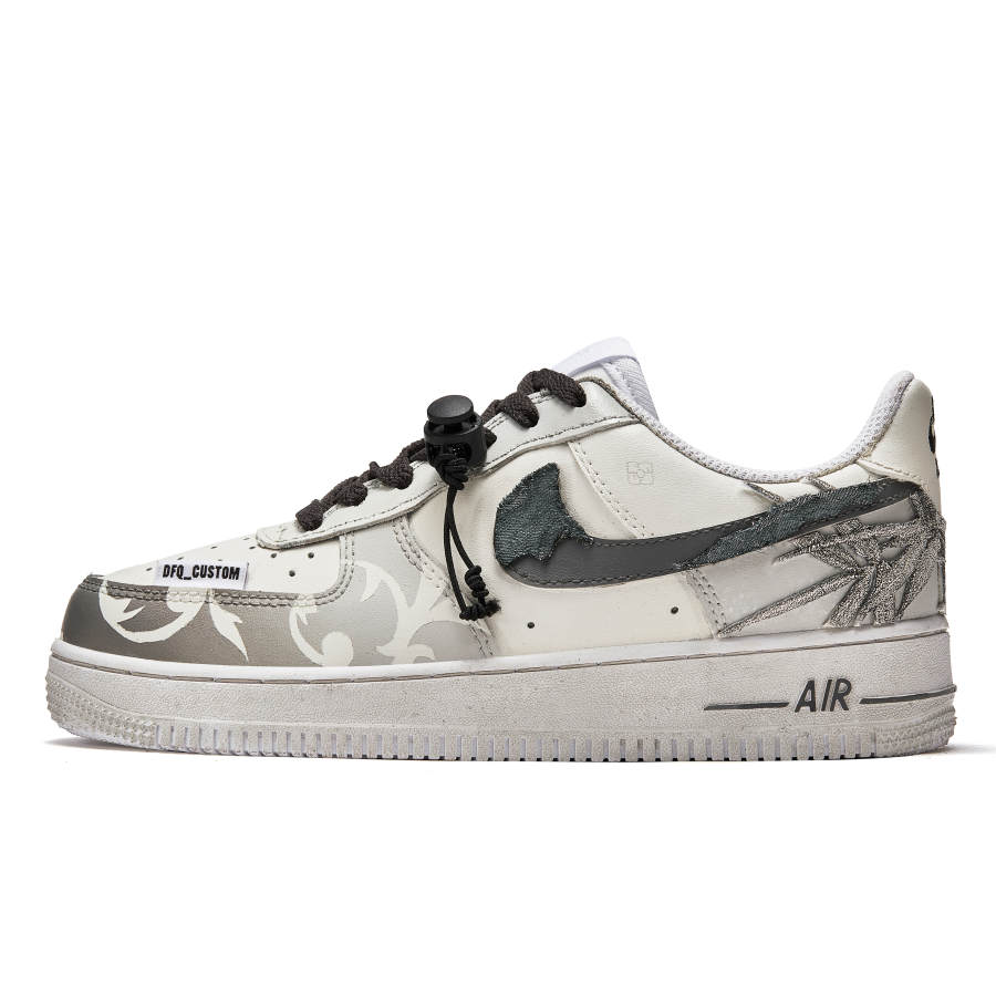 Nike Nike Air Force 1 Da Vinci Custom, Confession Book Slip Resistant Quick Dry Abrasion Resistant Balance