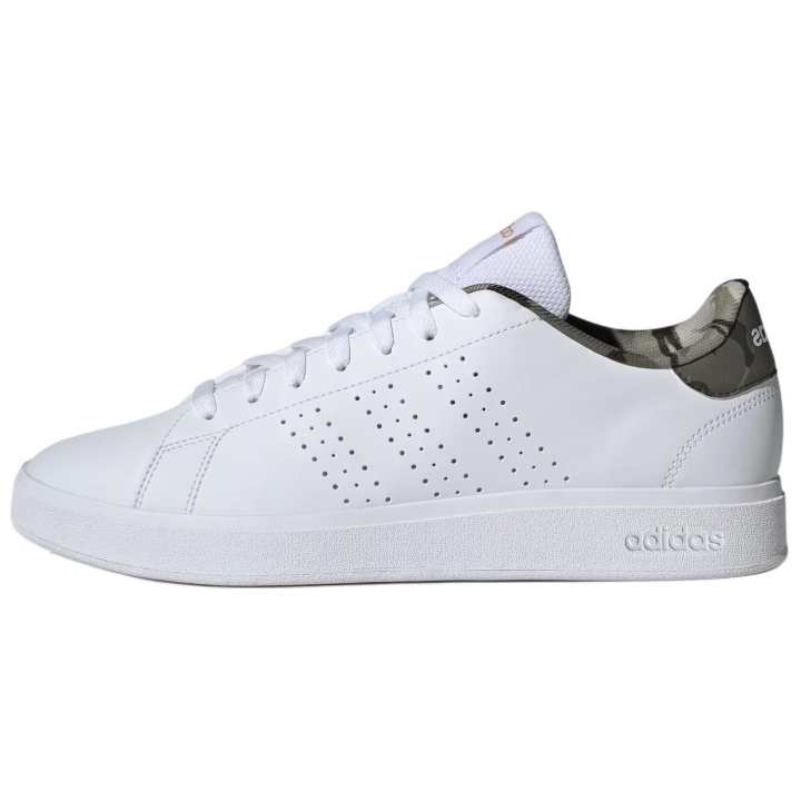 Adidas Adidas ADVANTAGE BASE 2.0 Slip Resistant Abrasion Resistant Low top Skateboard Shoes Men's White