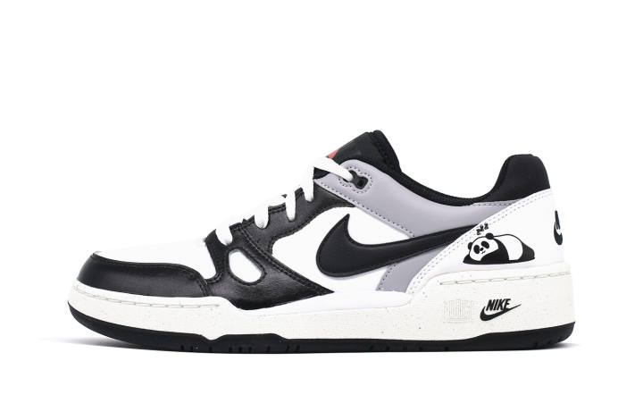 Nike Nike Full Force Skateboard Shoes Men's Low Top Black/White