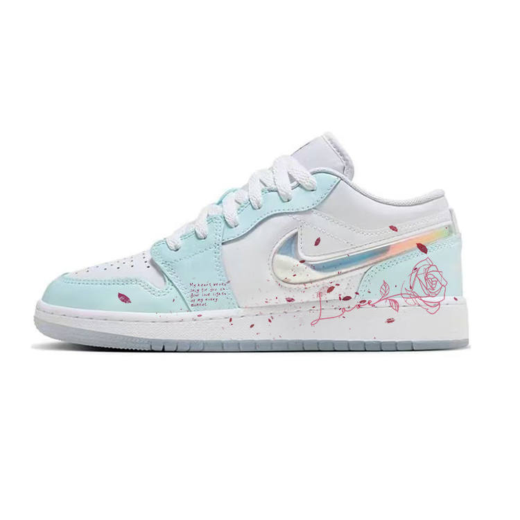 Jordan Jordan Air Jordan 1 Cushioning Slip Resistant Abrasion Resistant Breathable