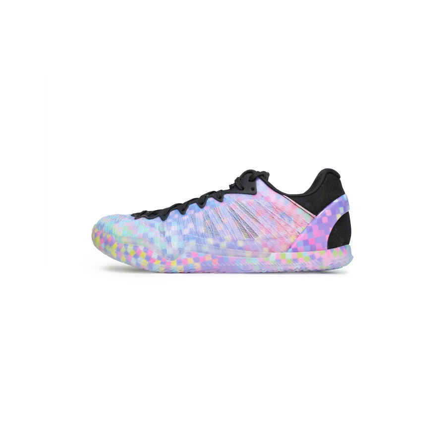 Serious Player Only Player 1 Slip Resistant Abrasion Resistant Cushioning Low top Basketball Shoes Men's Blue Purple