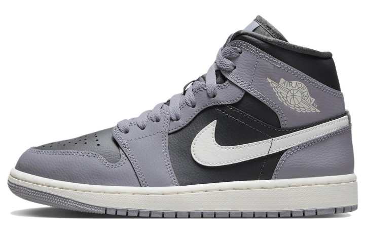 Jordan Air Jordan 1 Mid 'Cement Grey' Women's