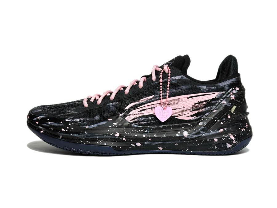 Li-Ning Li Ning Liren 4 V2 Cushioning Rebound Low top Basketball Shoes Men's Black