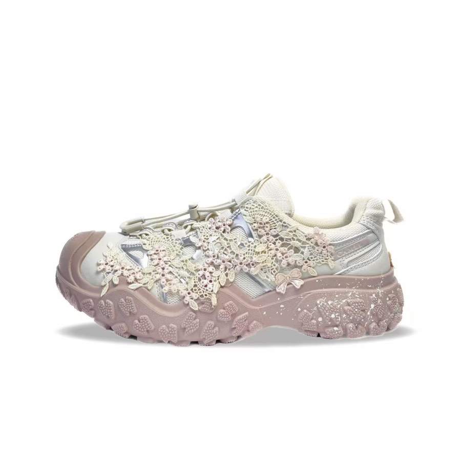 CAMEL Slip Resistant Abrasion Resistant Low top Hiking Shoes Women's Pink