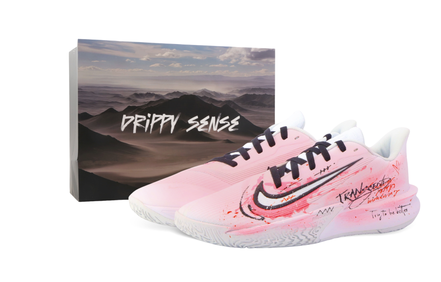 Nike Nike Precision 7 Drippy Heat Tracking Cushioning, Wear Resistant Basketball Shoes Men's Pink