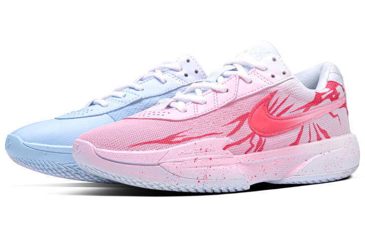 Nike Nike Air Zoom G.T. Cut Academy Pink Blue Warrior Mesh, Textile Abrasion Resistant Abrasion Resistant Low top