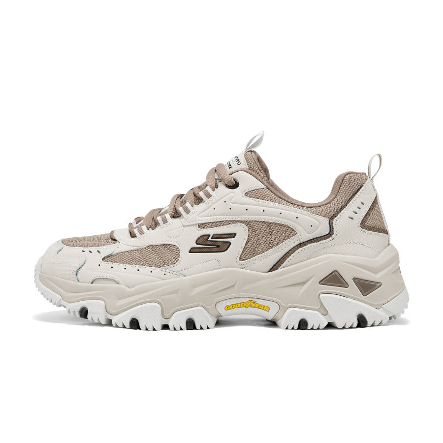 Skechers Grip Abrasion Resistant Low top Hiking Shoes Men's Light Brown