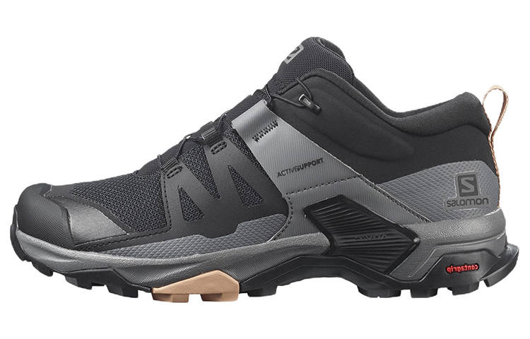 SALOMON X Ultra 4 Fabric Comfortable Abrasion Resistant Low top Mountaineering & Hiking Shoes Women's