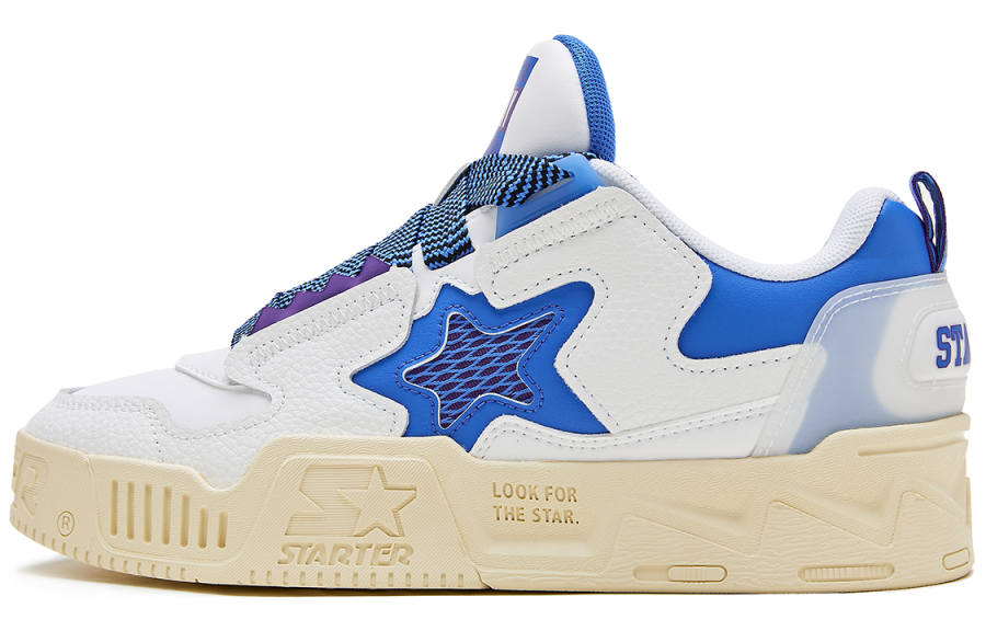 STARTER STARTER Skateboard Shoes Women's Low Top White/Blue