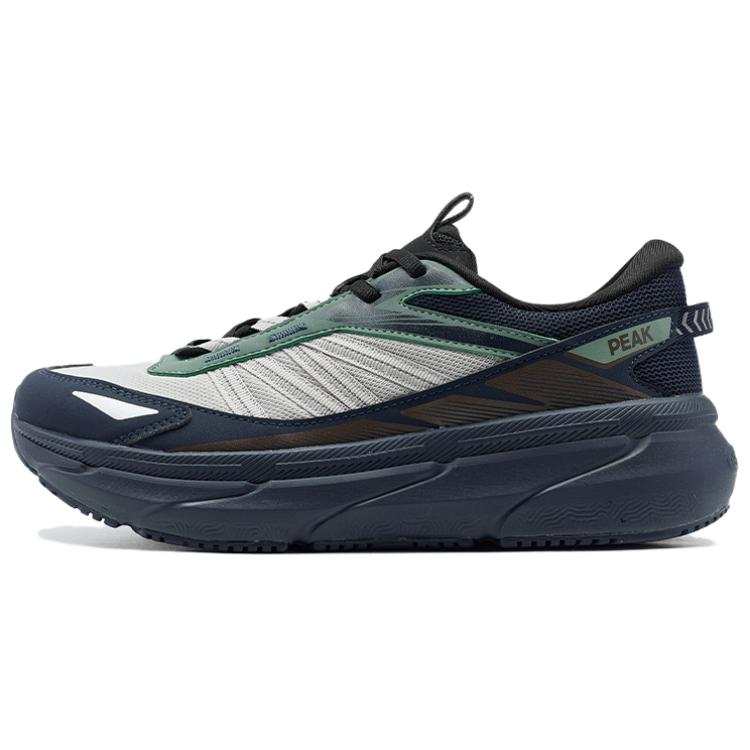 PEAK State Pole Cushioning Slip Resistant Abrasion Resistant Low top Training Shoes Men's Dark Blue Gray