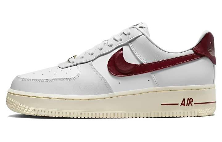 Nike Nike Air Force 1 Low '07 Se Just Do It Photon Dust Team Red Women's