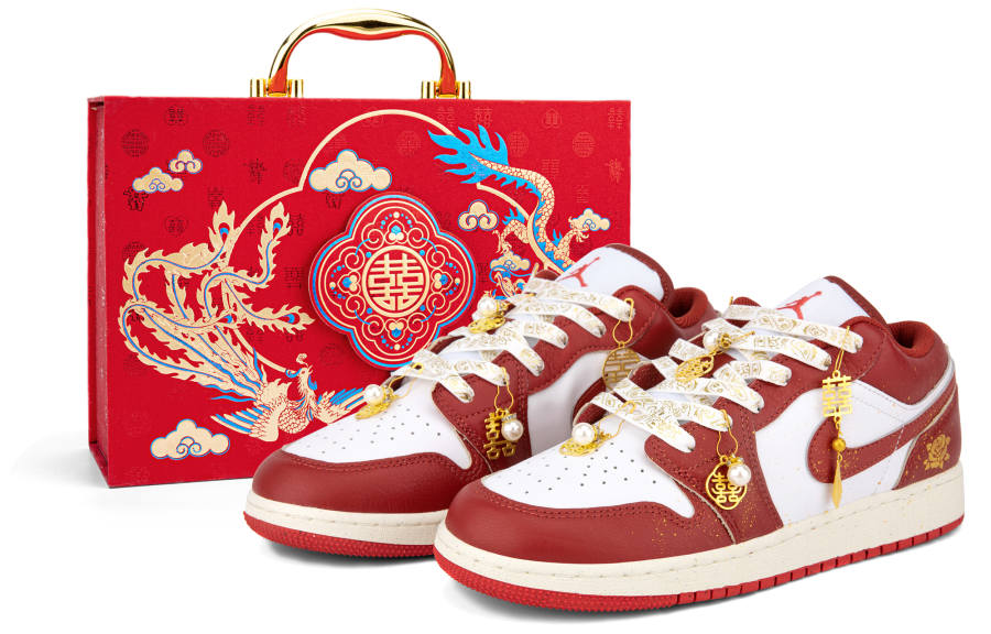 Jordan Jordan Low top Basketball Shoes Unisex Red