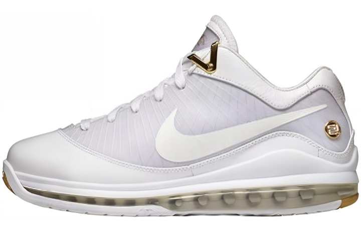 Nike Nike LeBron 7 Low White Metallic Gold