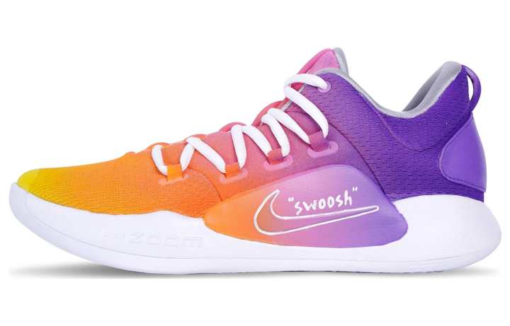 Nike Nike Hyperdunk X Basketball Shoes Men's Low Top White/Orange/Purple