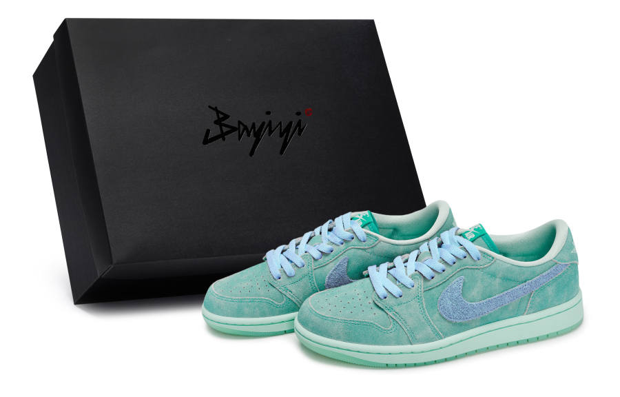 Jordan Jordan Air Jordan 1 811 Manufacturing, Jelly Mint Candies, Special Shoe Box Abrasion Resistant Slip Resistant