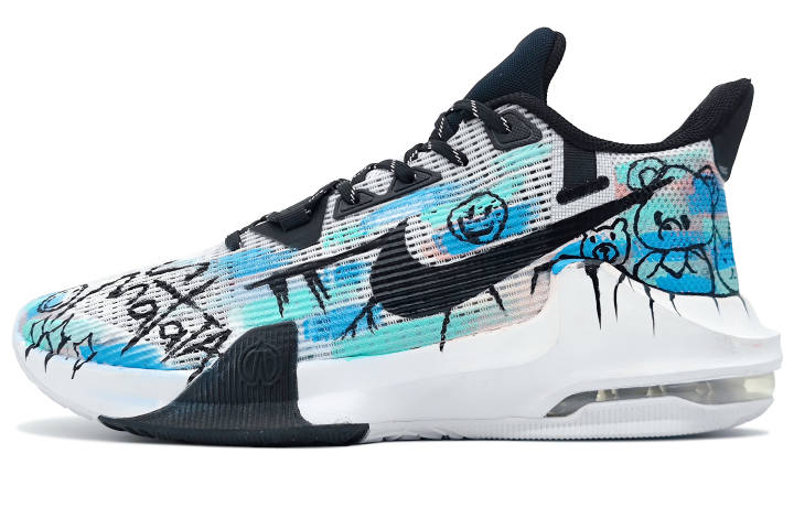 Nike Nike Air Max Impact Low top Basketball Shoes Men's Blue