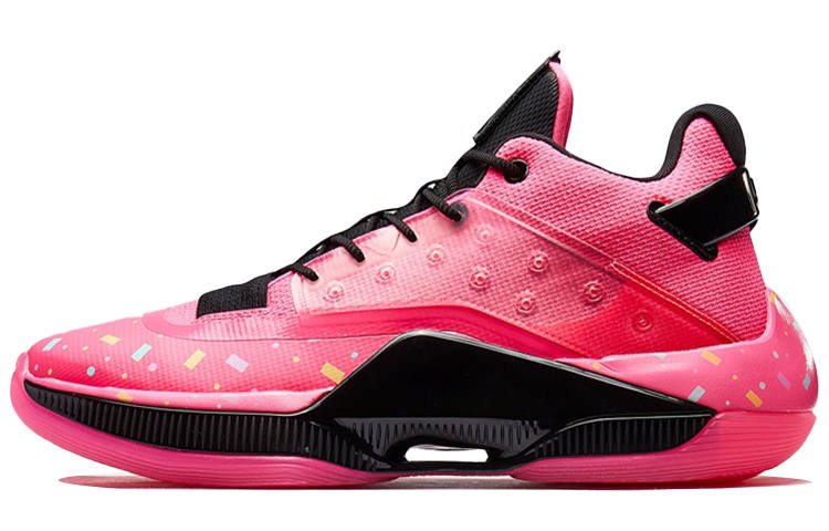 XTEP Levitation 4 Slip-Resistant Cushioning Wear-Resistant Low-Top Basketball Shoes Men's