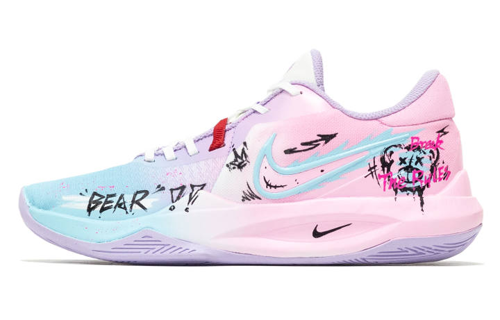 Nike Nike Precision 6 Low top Basketball Shoes Men's Pink
