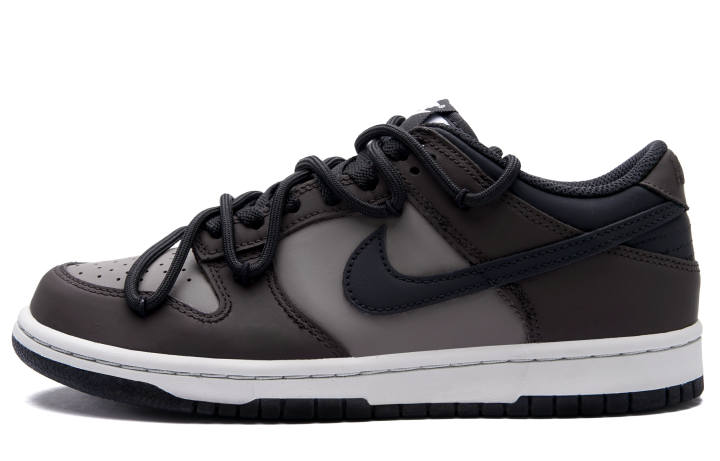 Nike Nike Dunk 'Dark Roast' Slip Resistant Cushioning Abrasion Resistant Low top Skateboard Shoes Unisex Black Brown