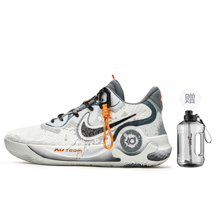 Nike Nike Trey 5 Da Vinci Custom, Phantom Gray Slip Resistant Slip Resistant Mid top Basketball Shoes Unisex Gray White