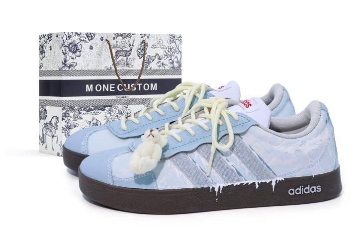Adidas Adidas VL COURT 2.0 Polar Bear Cub MONE Manufacturing, Box Abrasion Resistant Abrasion Resistant Low top