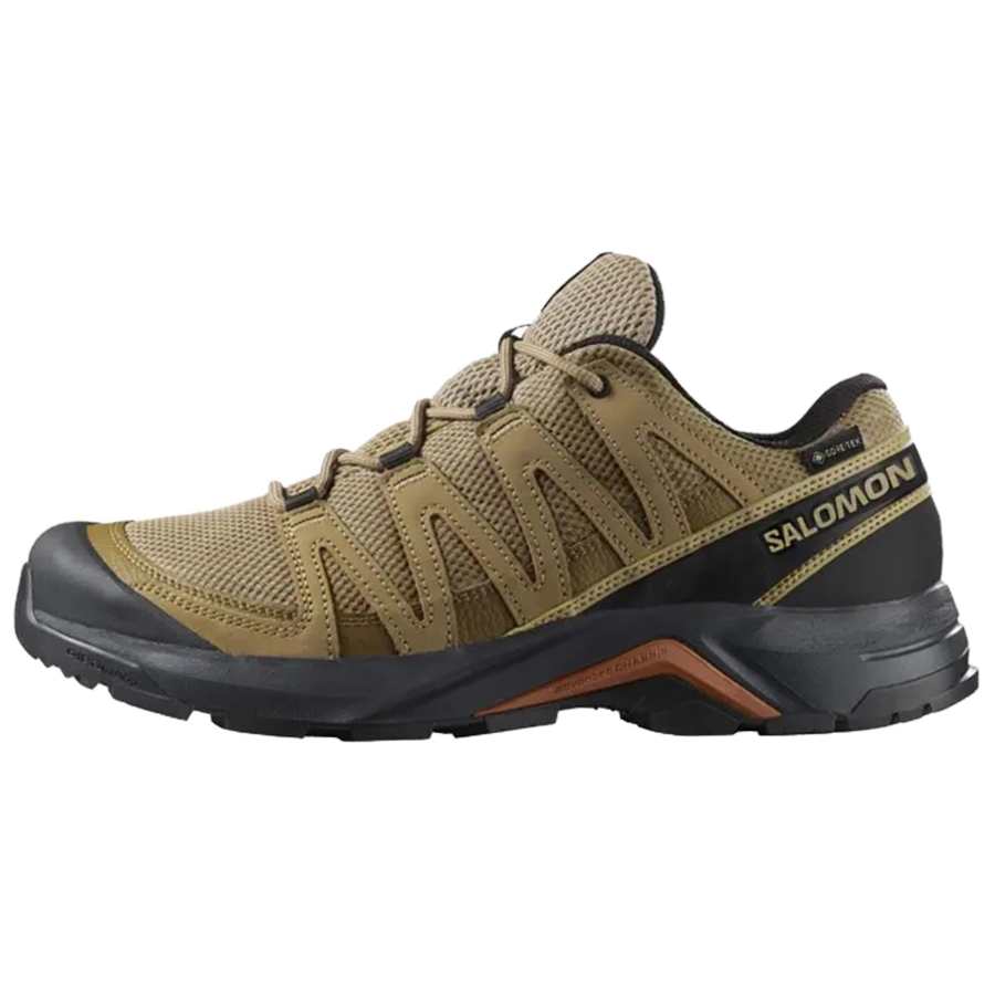 SALOMON X Adventure Low top Hiking Shoes Men's Brown