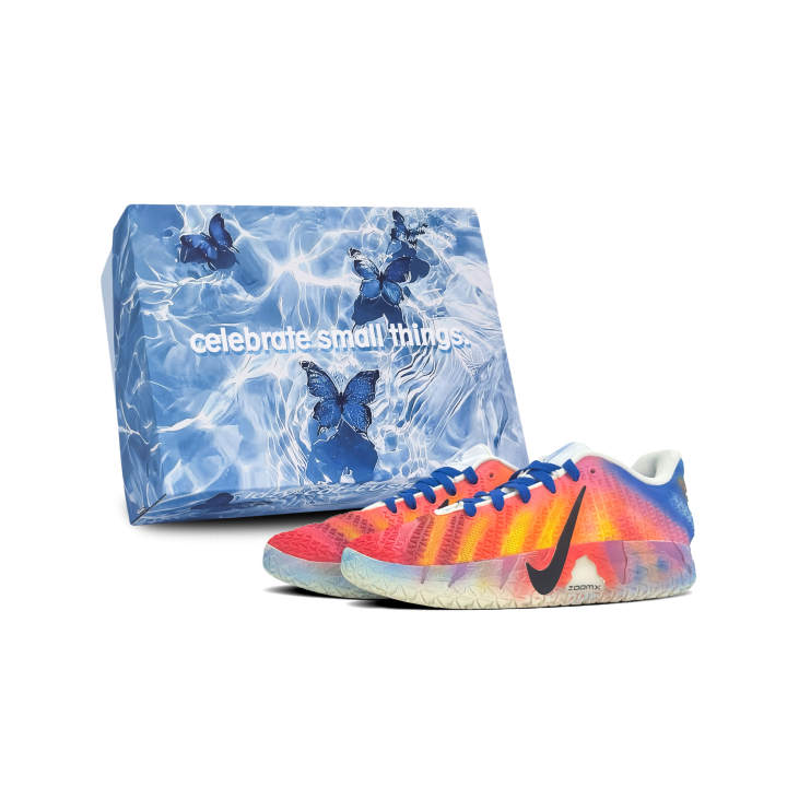 Nike Nike Ja Morant 3 Low top Basketball Shoes Men's Gradient Orange Blue