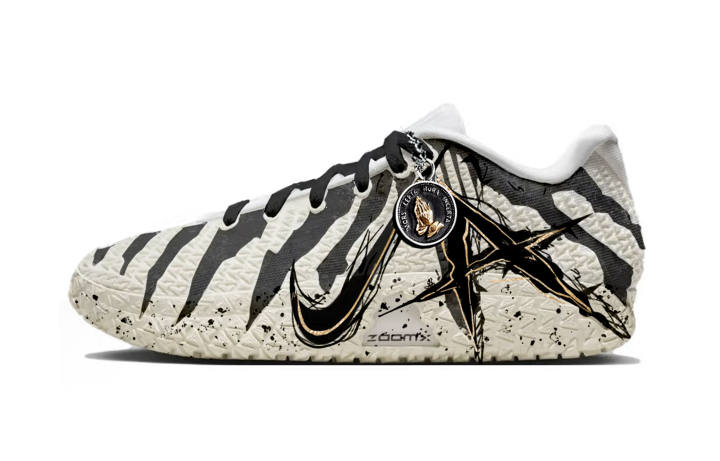 Nike Nike Ja Morant 3 Seal Guardian Low top Basketball Shoes Men's Black White