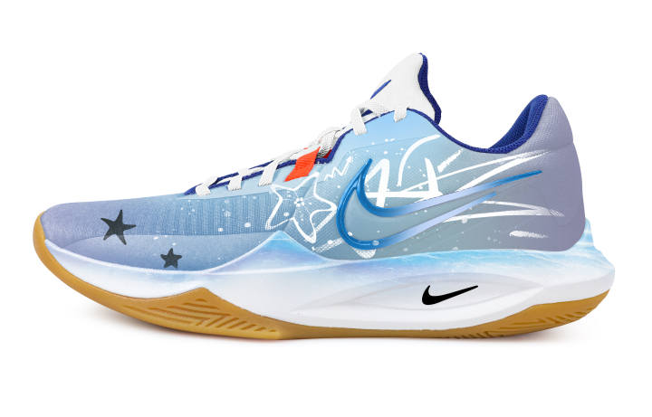 Nike Nike Precision 6 Low top Basketball Shoes Men's Sky Blue