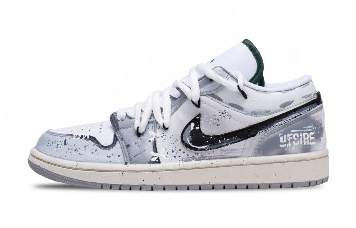 Jordan Jordan AJ1Air Jordan 1 Silent Theater Cushioning Slip Resistant Abrasion Resistant
