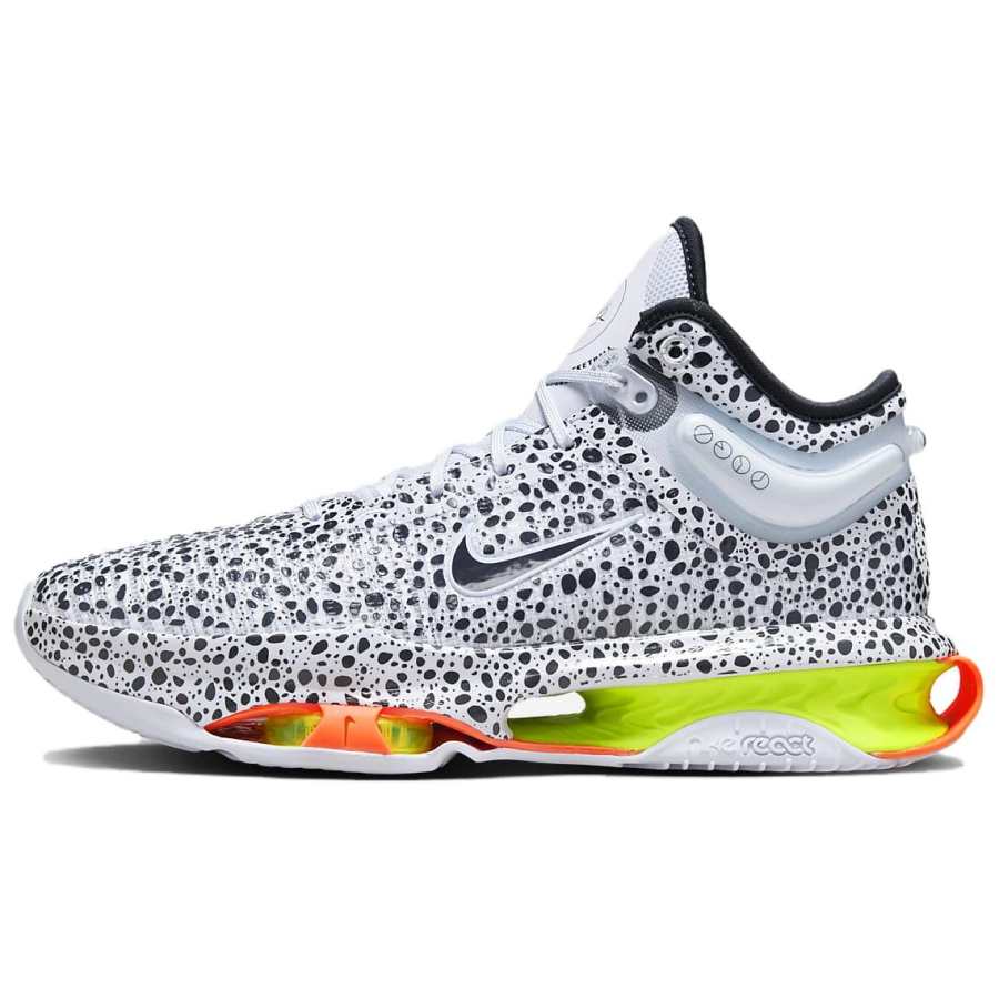 Nike Nike Air Zoom G.T. Jump 2 Electric Basketball Shoes Men's Low Top White Black