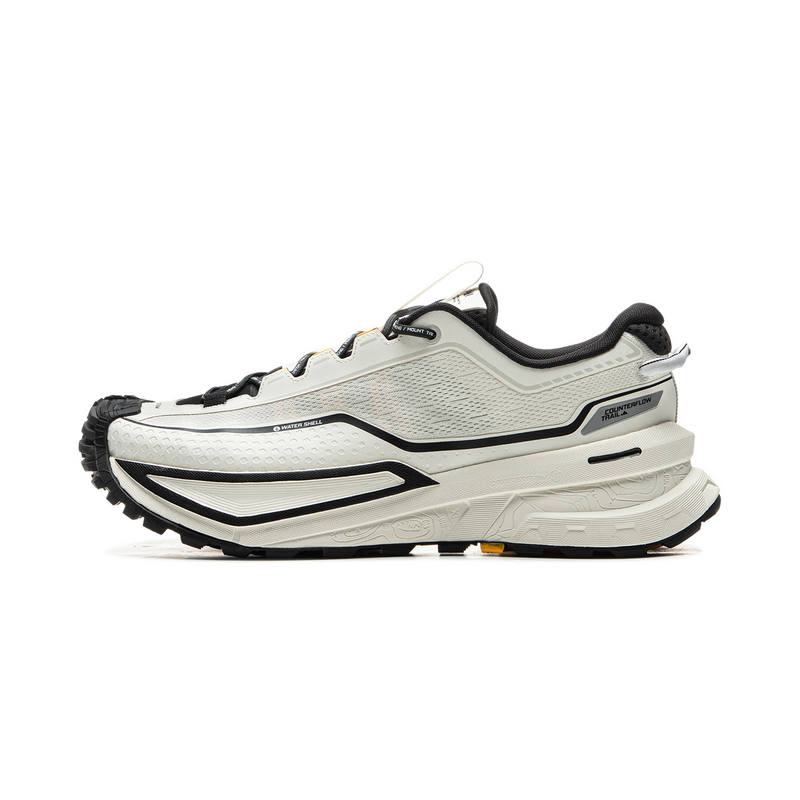 Li-Ning Li Ning Outdoor CF Tracing, Xingchuan Low top Outdoor Hiking Shoes Unisex Ivory
