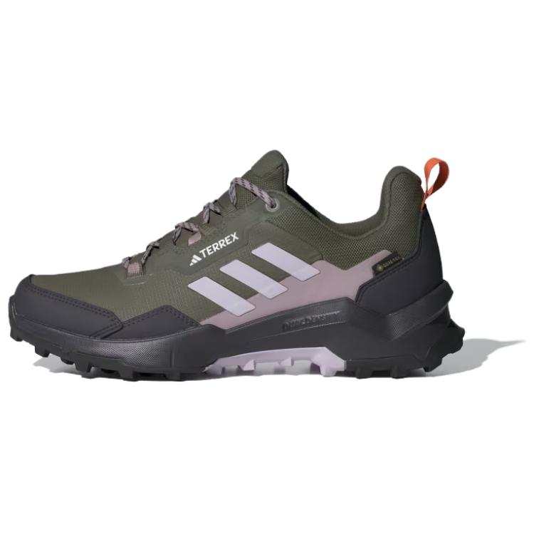 Adidas Adidas Terrex Ax4 GORE TEX Waterproof And Breathable Low top Mountaineering Shoes Women's Army Green