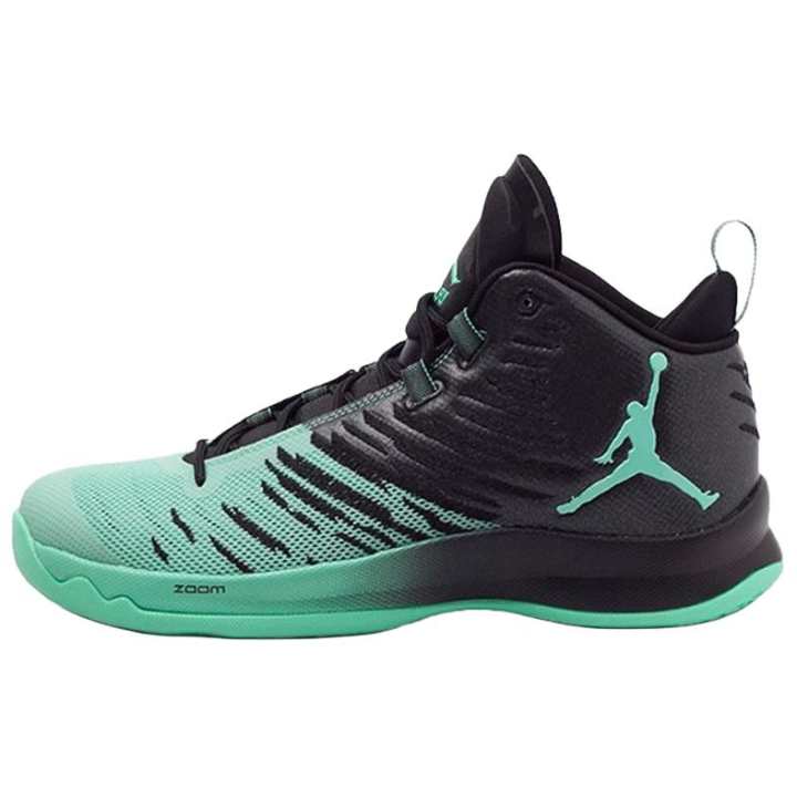 Jordan Jordan Super.Fly 5 Low top Basketball Shoes Men's Black Green