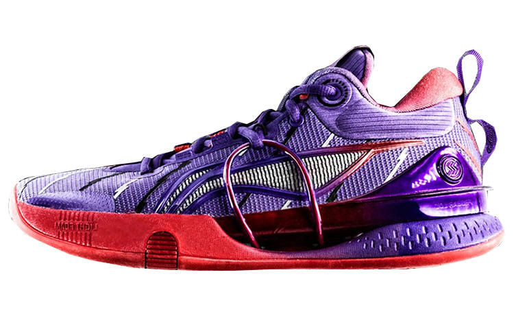 Li-Ning Li Ning Speed 8 Premium Low top Basketball Shoes Men's Ultraviolet