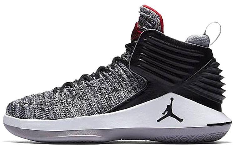 Jordan Jordan Air Jordan 32 Mid MVP BG Cushioning Slip Resistant Mid top Performance Basketball Shoes Women's Black