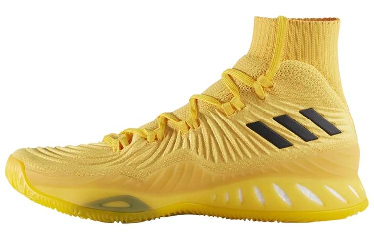Adidas Adidas Crazy Explosive 2017 High top Basketball Shoes Men's Yellow