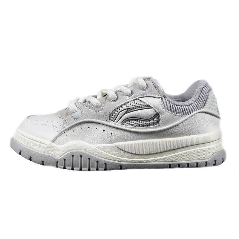 Li-Ning Li Ning Sports Life Collection Classic And Versatile Low top Skateboard Shoes Men's Gray